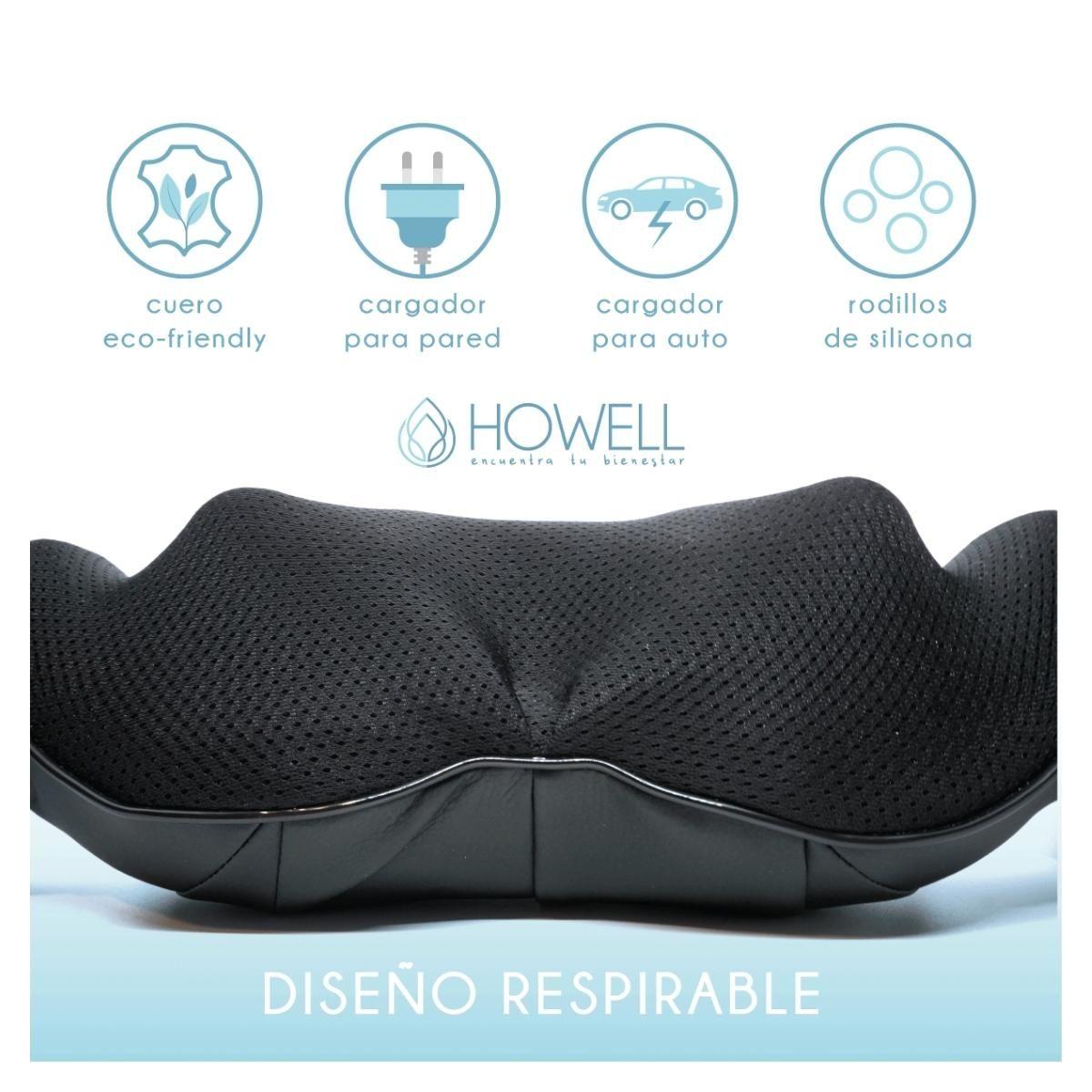 Masajeador Cervical Howell Espalda Cuello Hombros Masajes-3