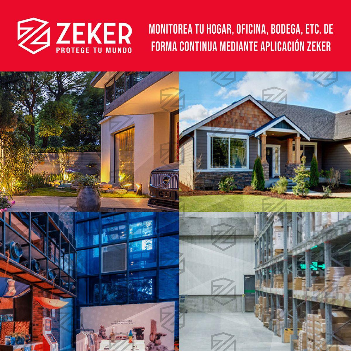 Camara De Seguridad 5G Zeker Doble 4MP Exterior Impermeable-8