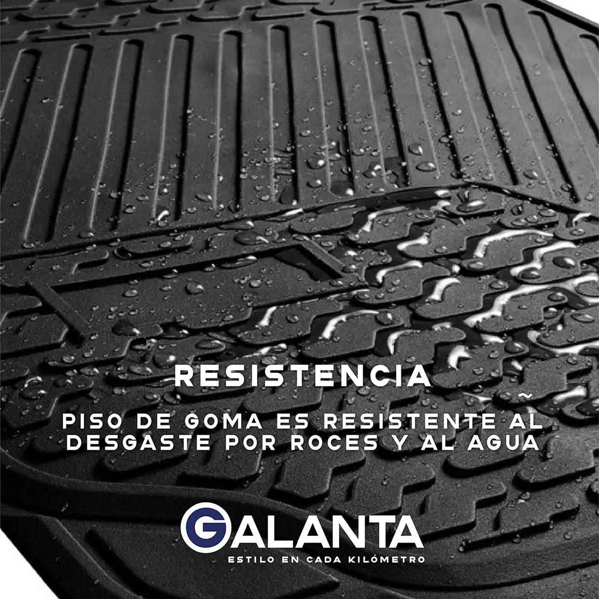 Piso de Goma Auto Suv 3 Alfombra Galanta Universal Ajustable-5