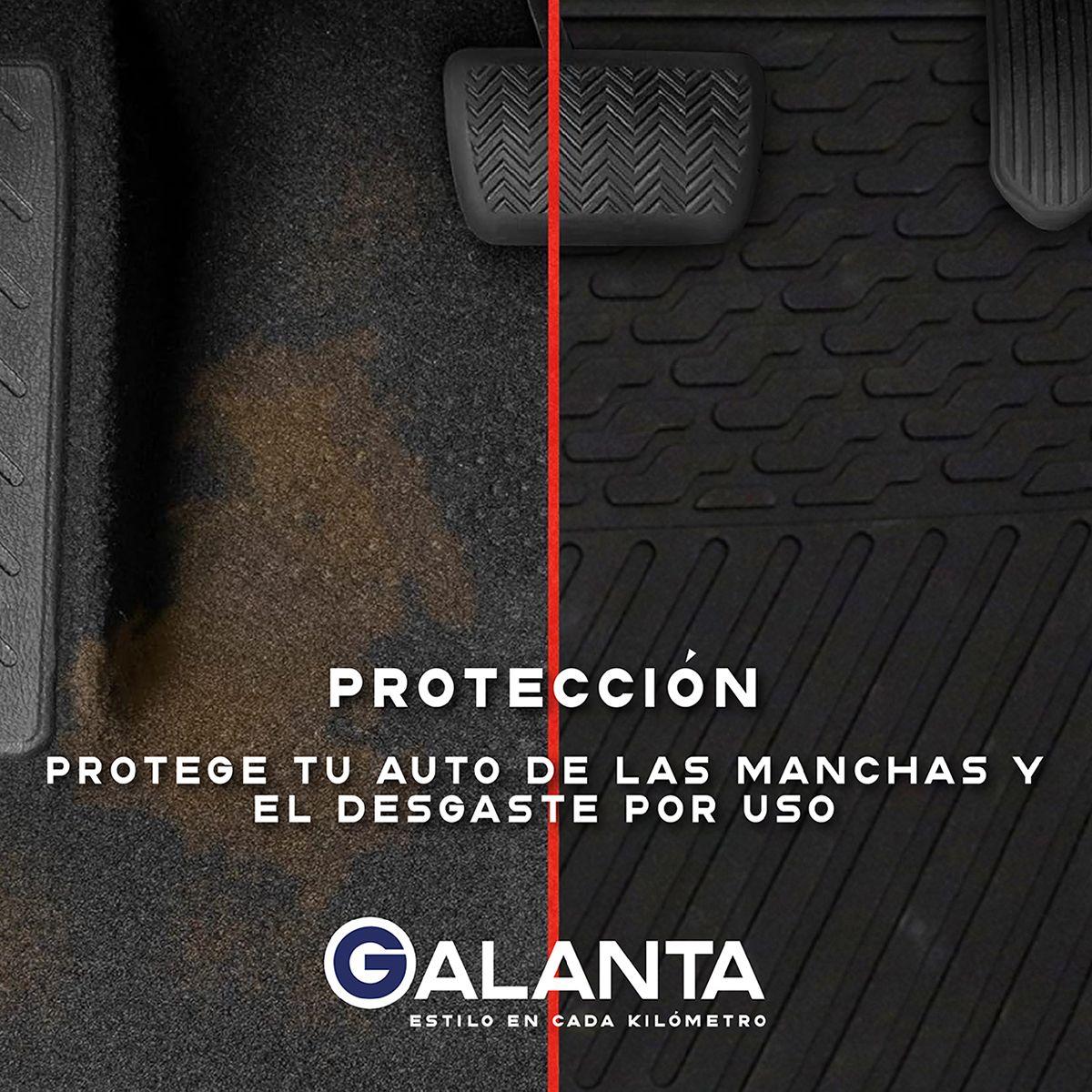 Piso de Goma Auto Suv 3 Alfombra Galanta Universal Ajustable-7