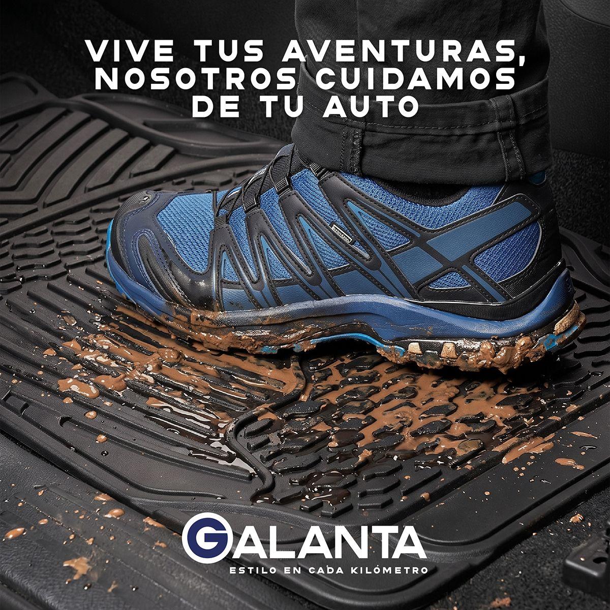Piso de Goma Auto Suv 3 Alfombra Galanta Universal Ajustable-9