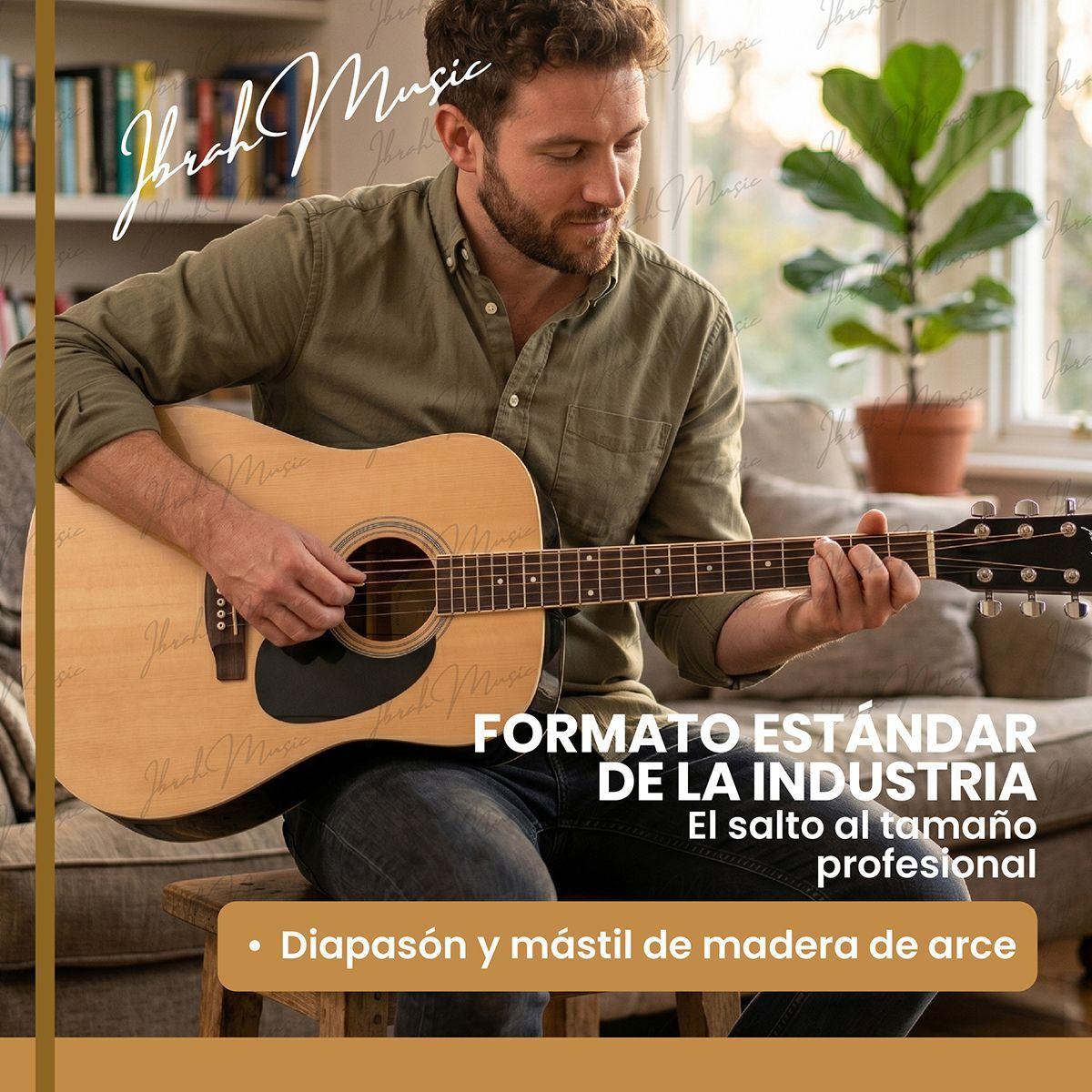Guitarra Acustica 41  Dreadnought Ibrah Music -5