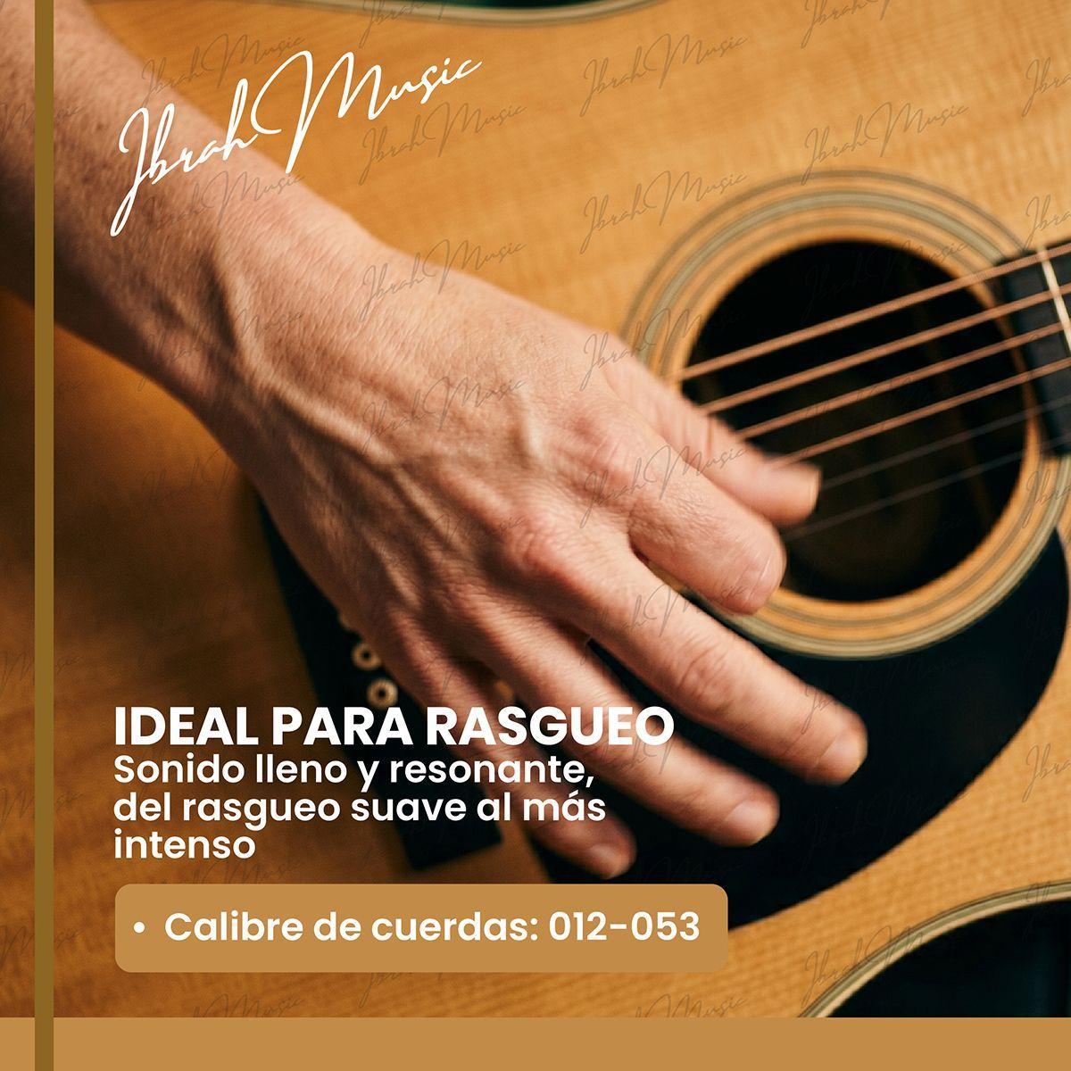 Guitarra Acustica 41  Dreadnought Ibrah Music -6