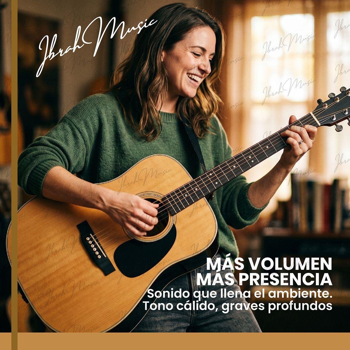 Guitarra Acustica 41  Dreadnought Ibrah Music -7