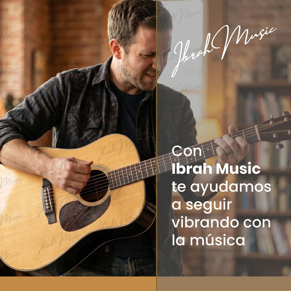 Guitarra Acustica 41  Dreadnought Ibrah Music -9
