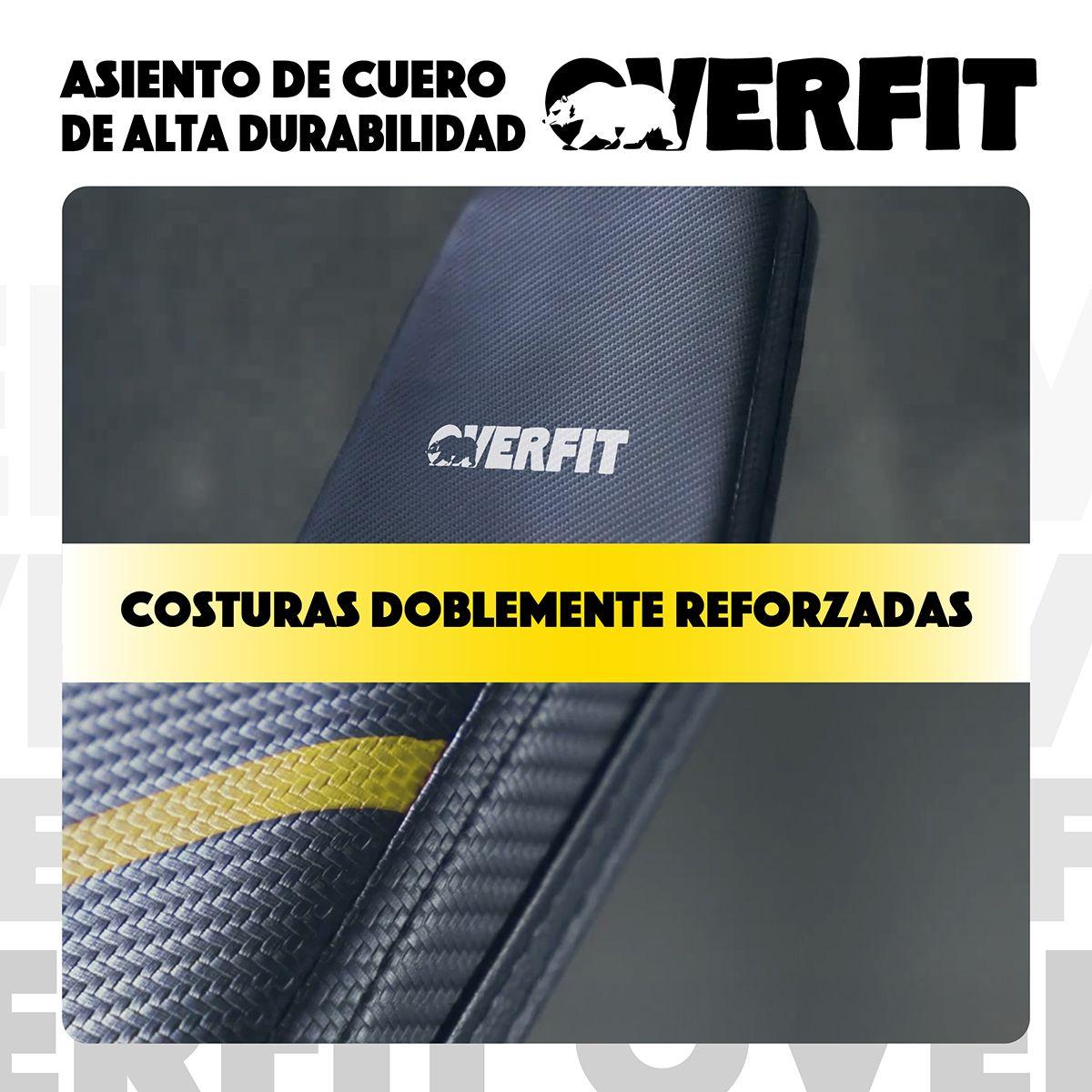 Banco Reclinable Gym Multifuncional Overfit Press Ajustable-7