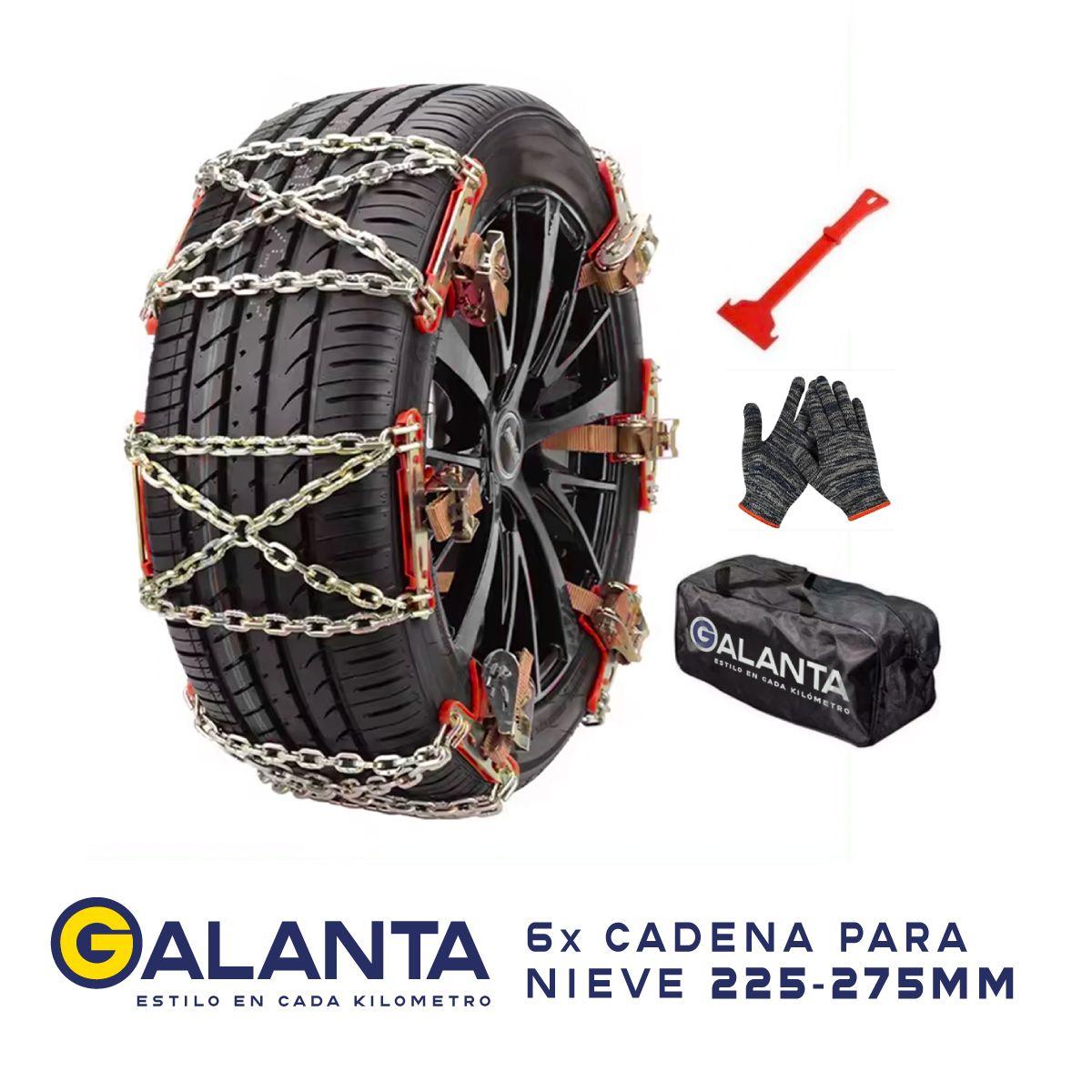 Cadenas Para Nieve Auto Camioneta Galanta Set x6 225-275mm-8
