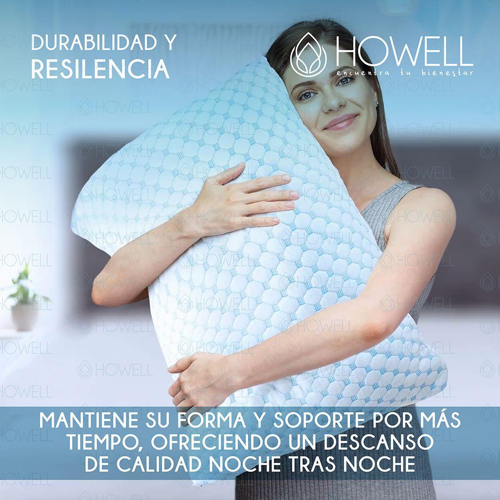 Almohada Cervical Cloudfeel Visco Howell Ortopedica Bambu X2-8