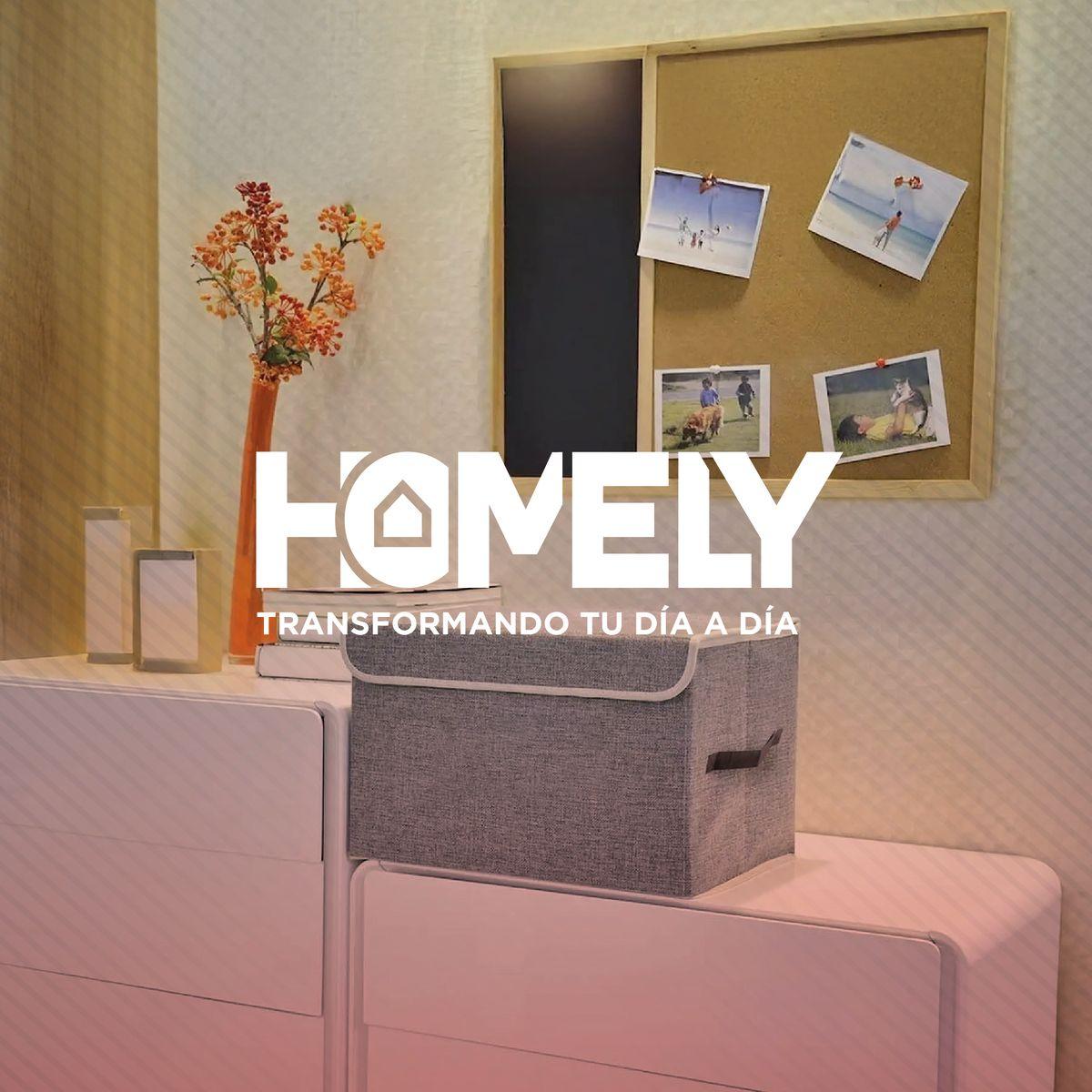 Cajas Organizadoras Homely Tapa Tela Impermeable 22L Set X2-8