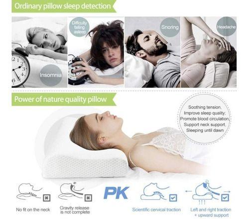 Pack X2 Almohada Memory Cervical Ortopédica Con Memoria-6