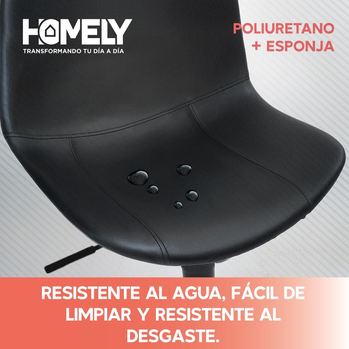 Taburete Silla De Bar Homely Altura Regulable Cocina 80cm X2-4
