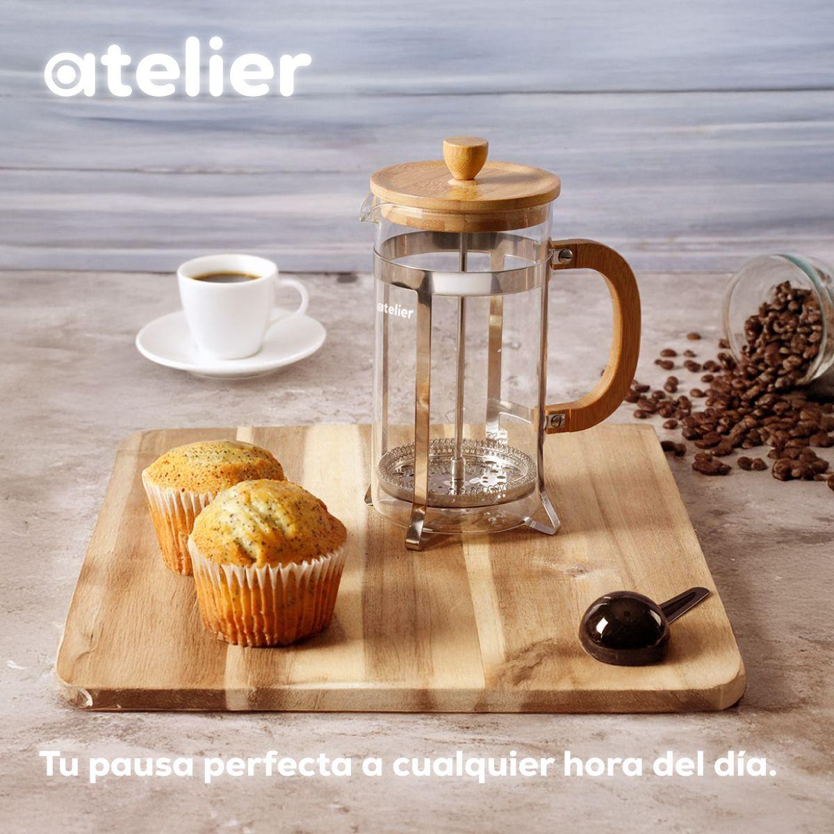Cafetera prensa francesa 800ml-6