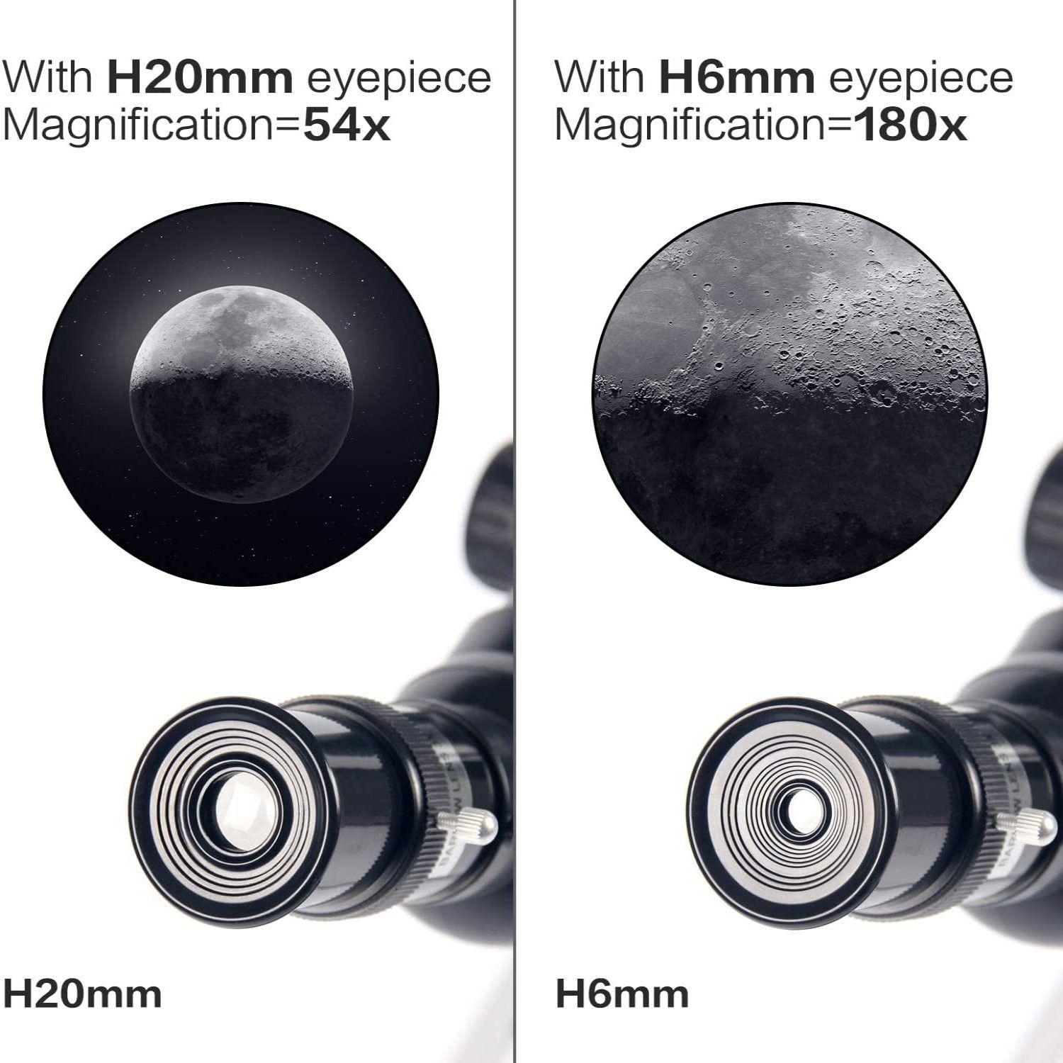 Telescopio Niño Astronómico Aficionado  Portatil H620 36050-4