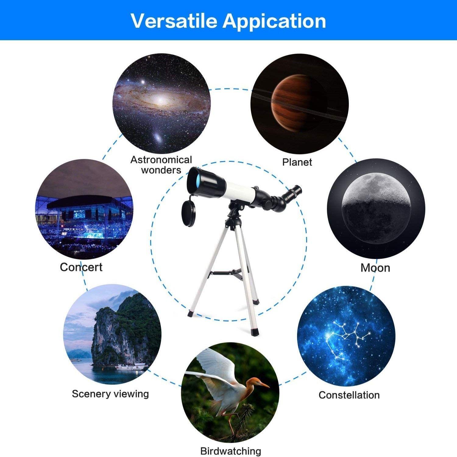 Telescopio Niño Astronómico Aficionado  Portatil H620 36050-5