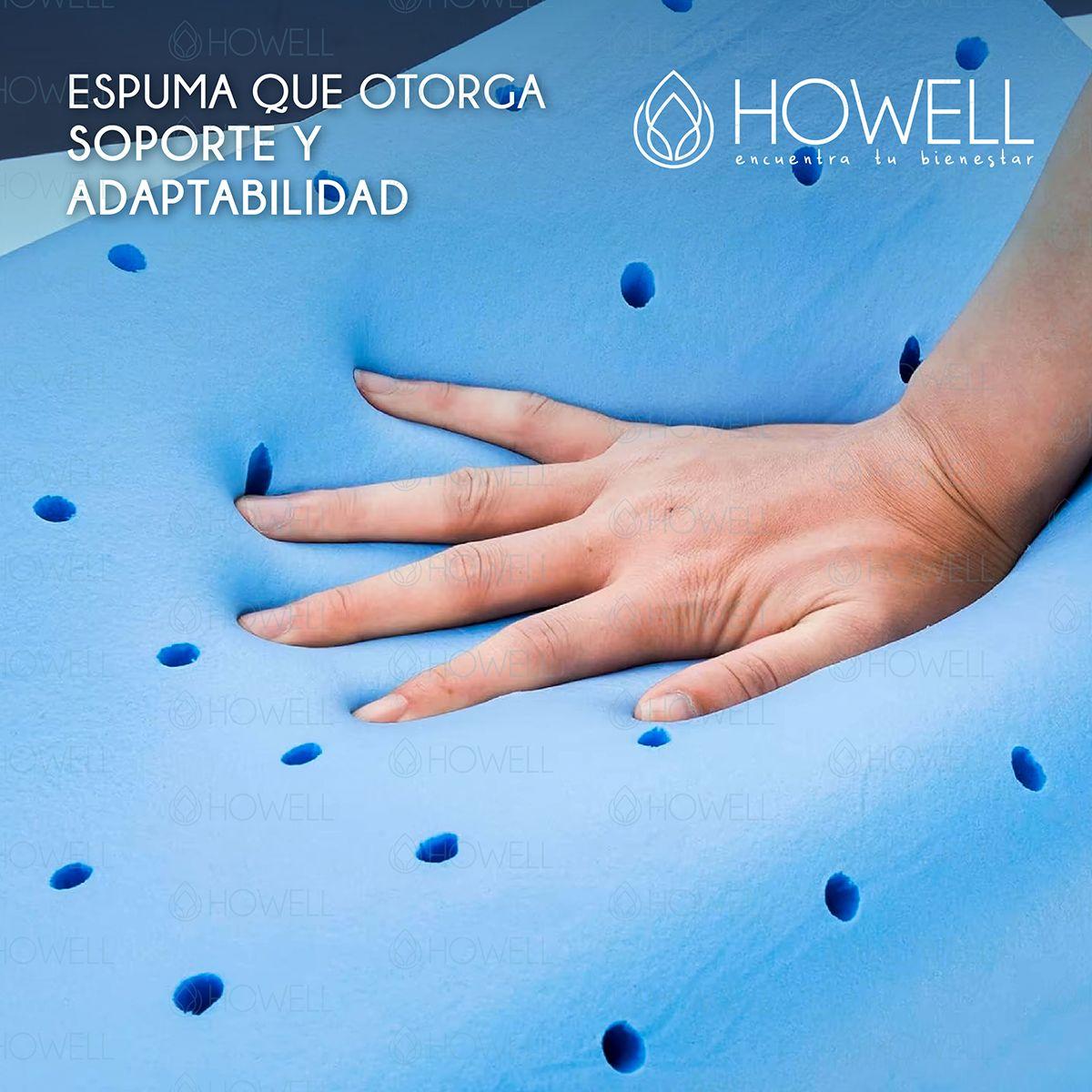 Almohada Cervical Aircell Visco Howell Ortopedica Bambu X2-3