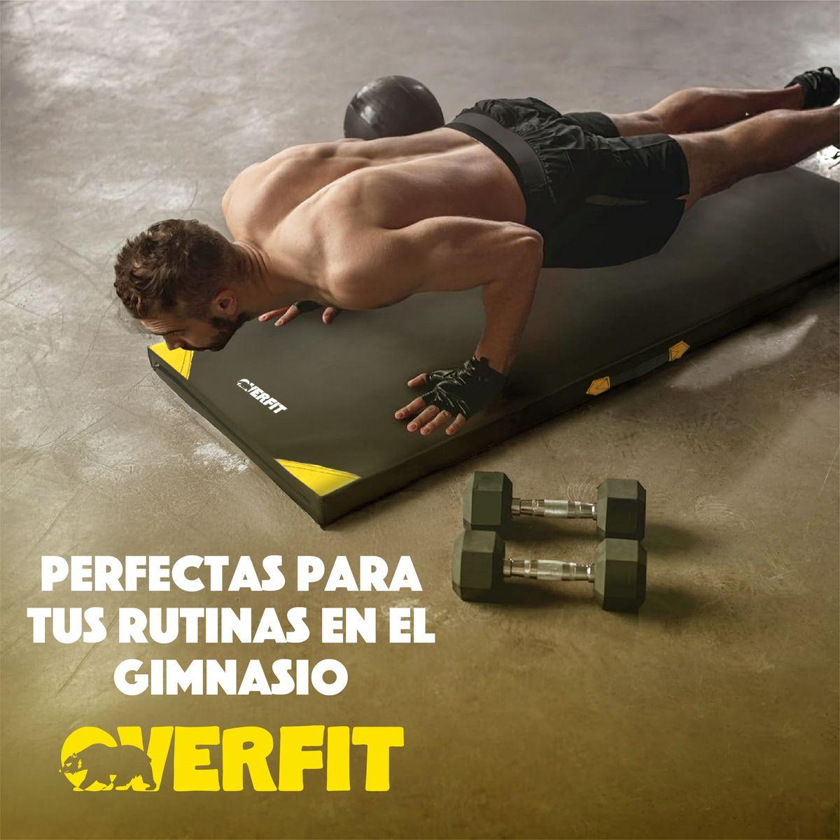 Colchoneta Deportiva Lisa Overfit 50mm Ejercicios Abdominal-7