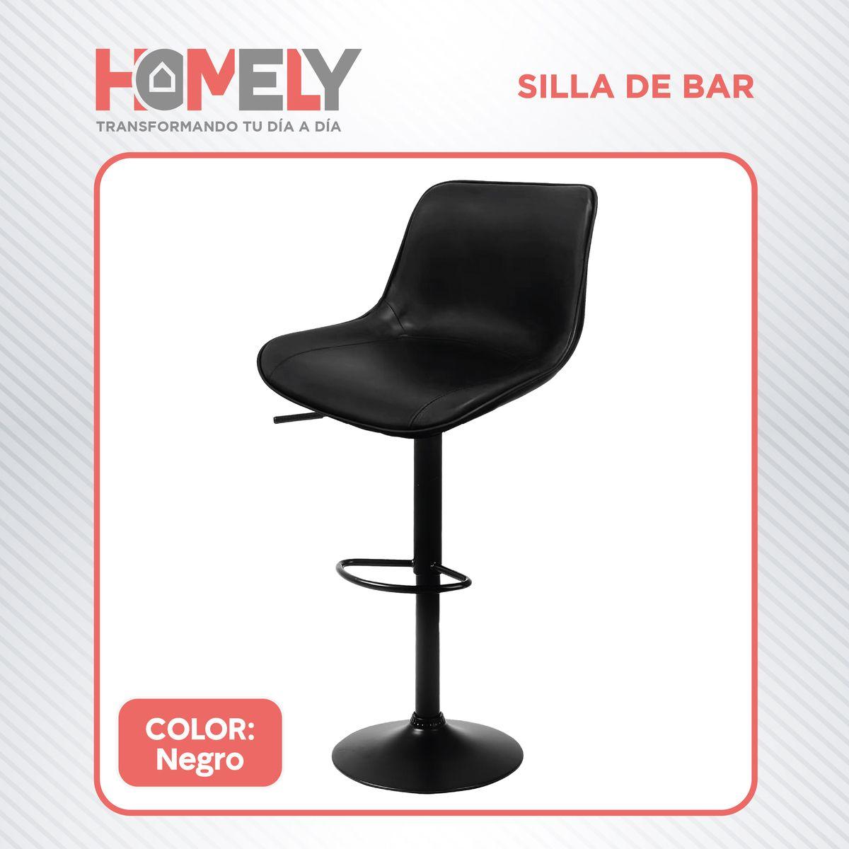 Taburete Silla De Bar Homely Altura Regulable Cocina 80cm-8