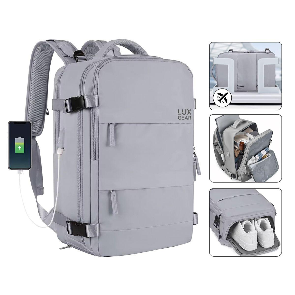 Mochila De Viaje Luxgear NomadLife Impermeable Cabina-0