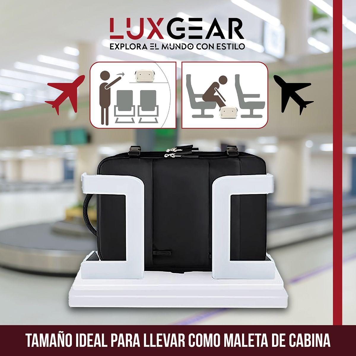 Mochila De Viaje Luxgear NomadLife Impermeable Cabina-5