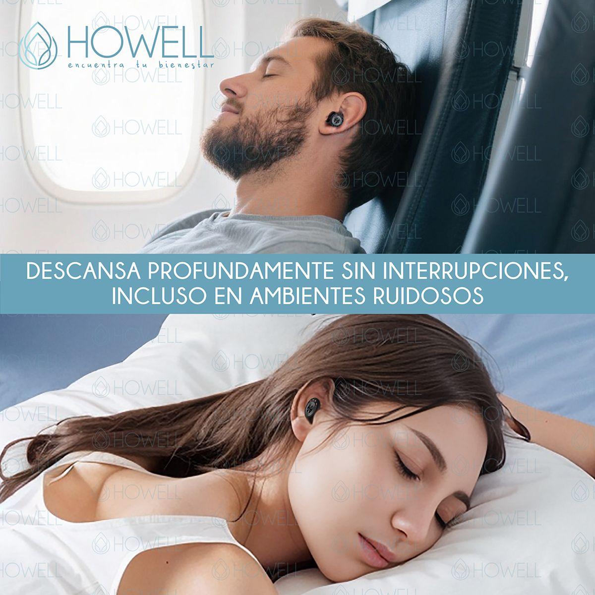 Protectores Auditivos Reducción De Sonido Howell Negro-6