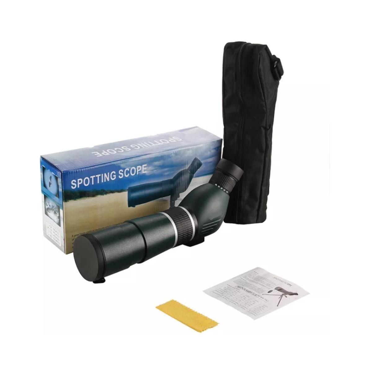 Telescopio Terrestre Spotting Scope 20-60x60 Tripode-6
