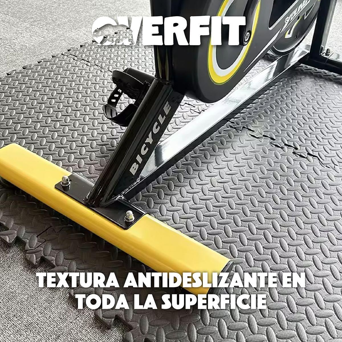Piso Goma Eva Alfombra Deportiva Gimansio 12mm 60x60cm x8Un-5