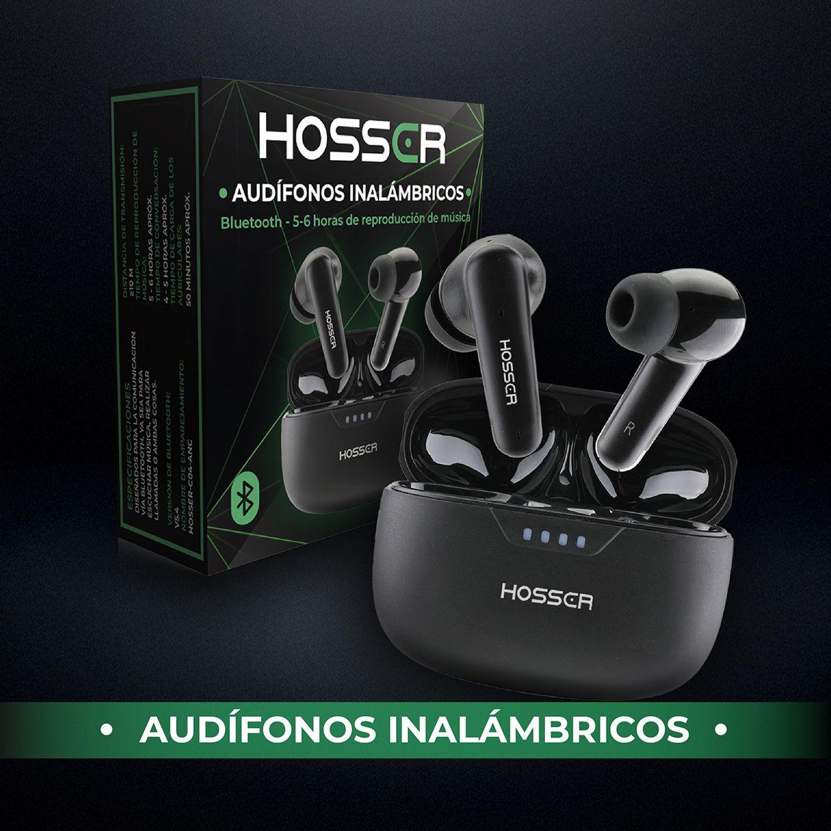 Audifonos Bluetooth In Ear Hosser 35mAh Cancelación de Ruido-9