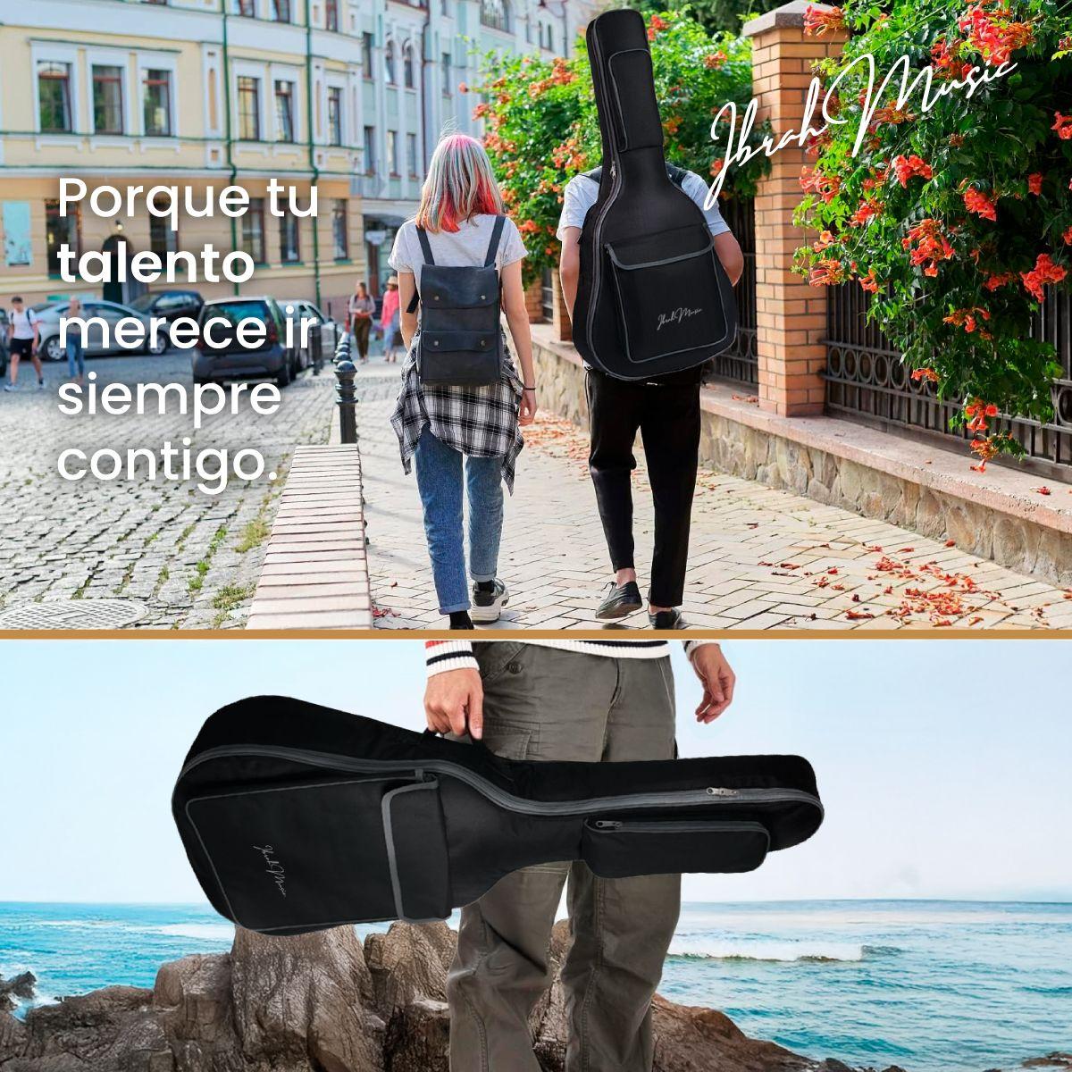 Funda Para Guitarra 41 Pulgadas Ibrah Bolso De Transporte-6