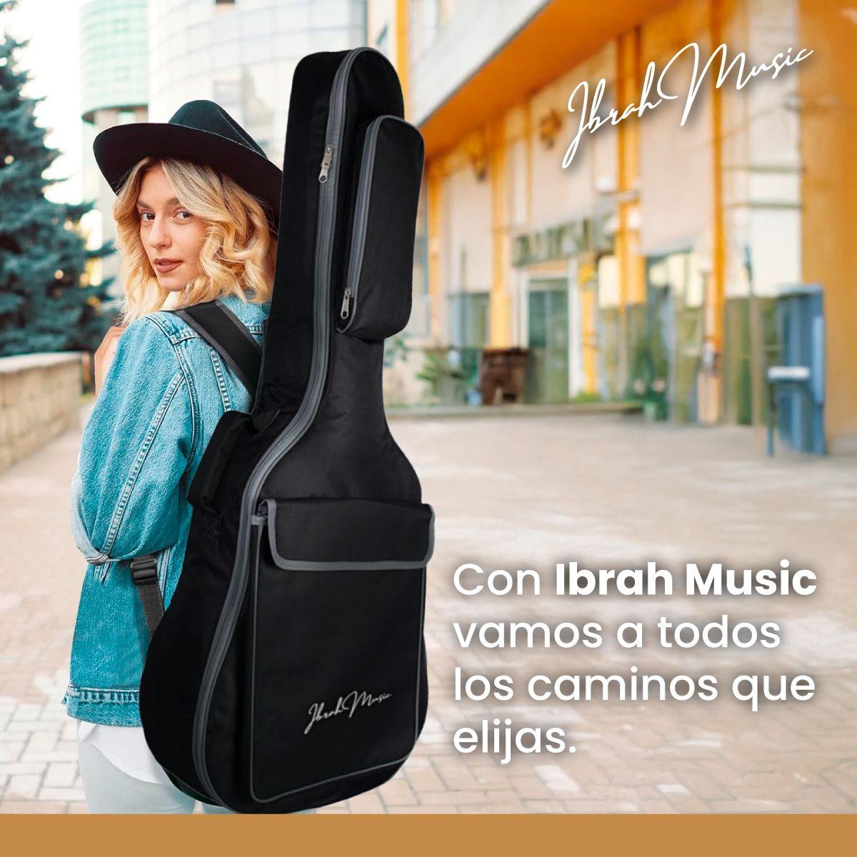 Funda Para Guitarra 41 Pulgadas Ibrah Bolso De Transporte-7