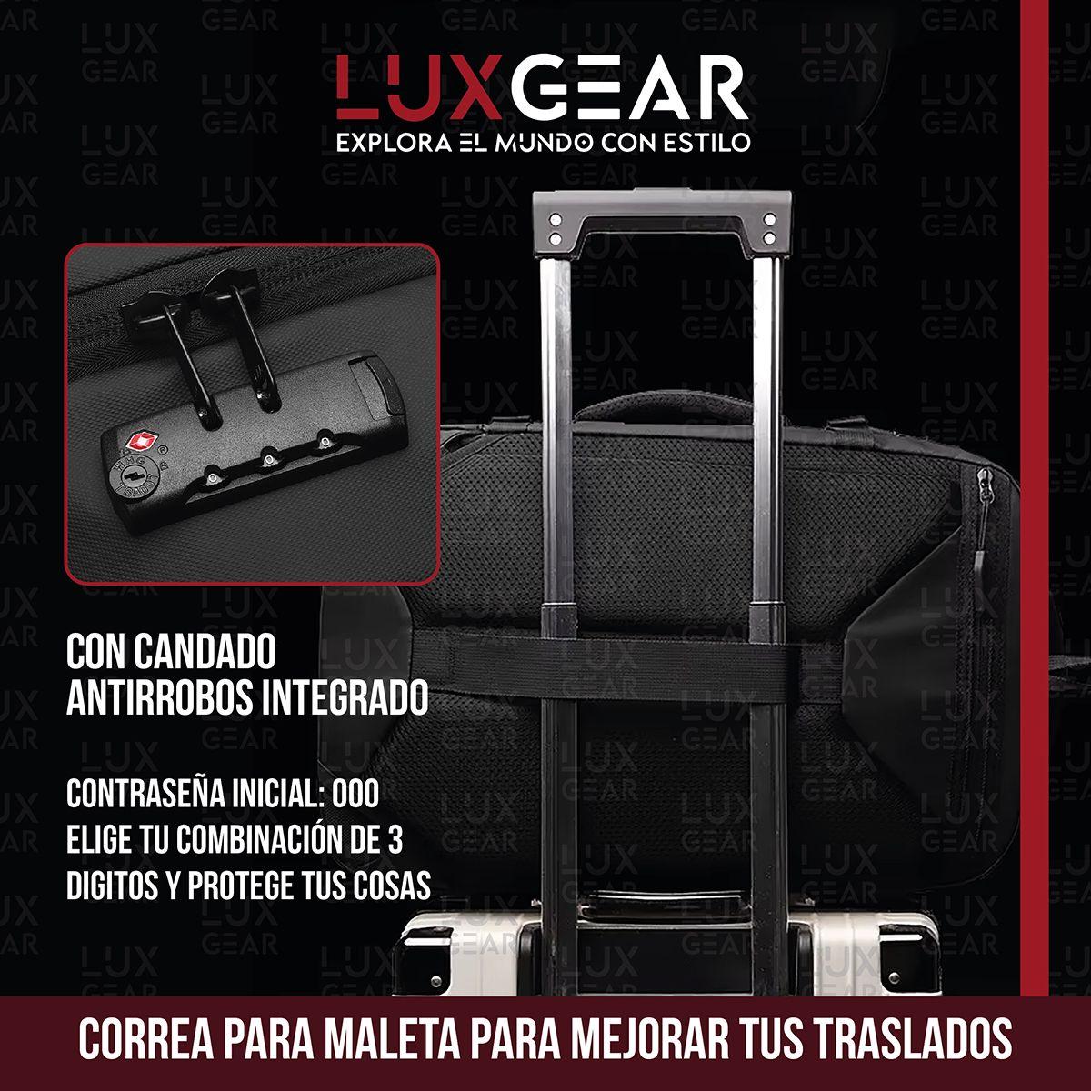 Mochila De Viaje con Bomba al Vacio Luxgear 900D 40 Litros-7