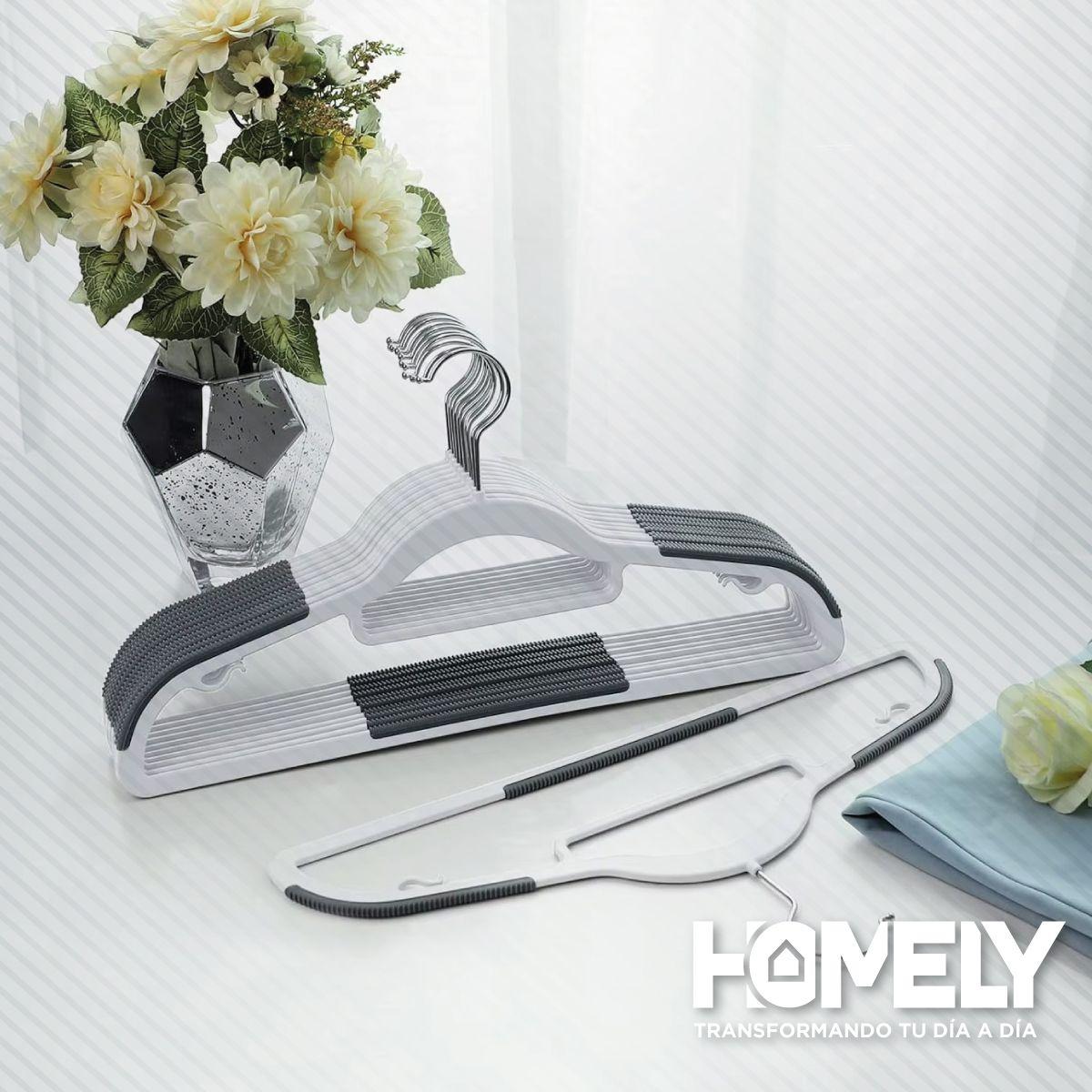 Colgadores Ganchos De Ropa Pantalon Homely Percha Set 50 U-9
