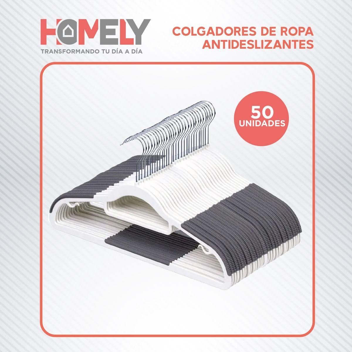 Colgadores Ganchos De Ropa Pantalon Homely Percha Set 50 U-5