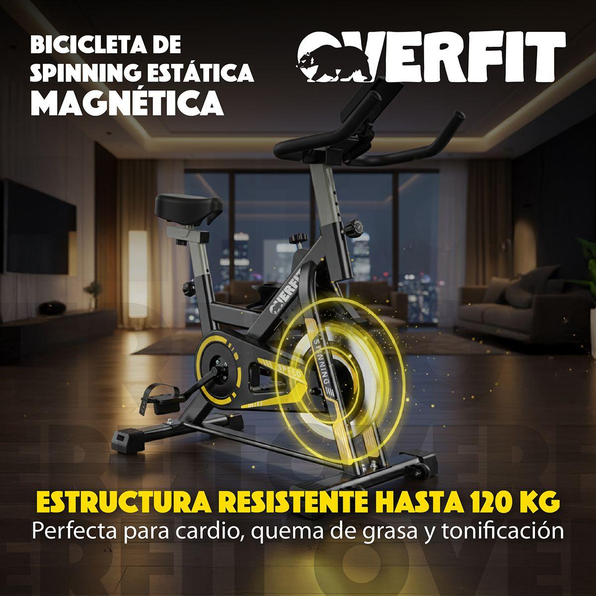 Bicicleta Spinning Magnetica Pro Overfit Estatica Gym 6kg-9