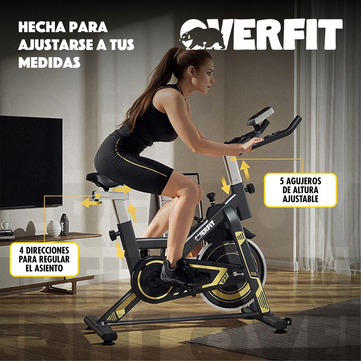 Bicicleta Spinning Magnetica Pro Overfit Estatica Gym 6kg-5