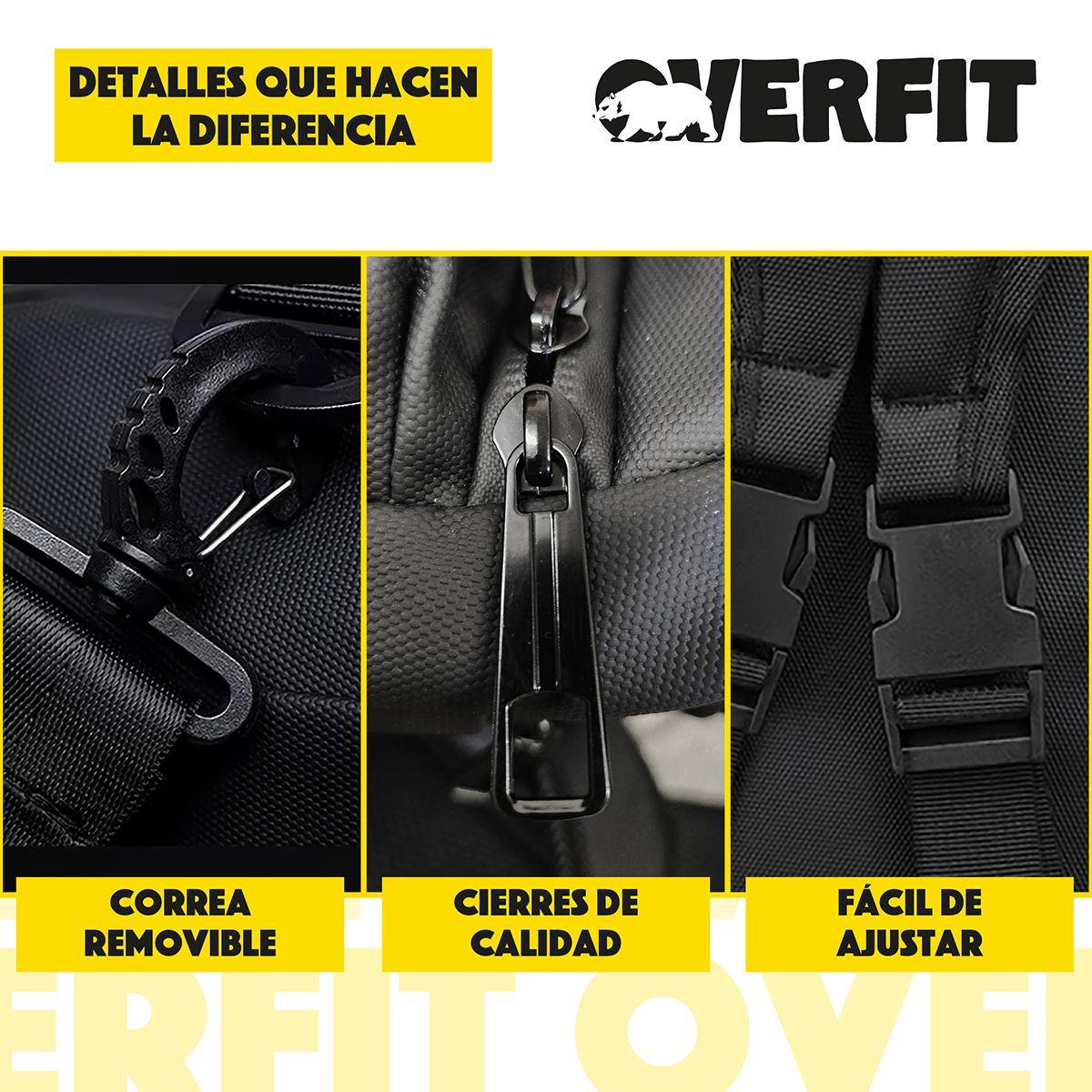 Bolso Gym Deportivo Duffel Overfit 45L Gimnasio Entrenamient-6