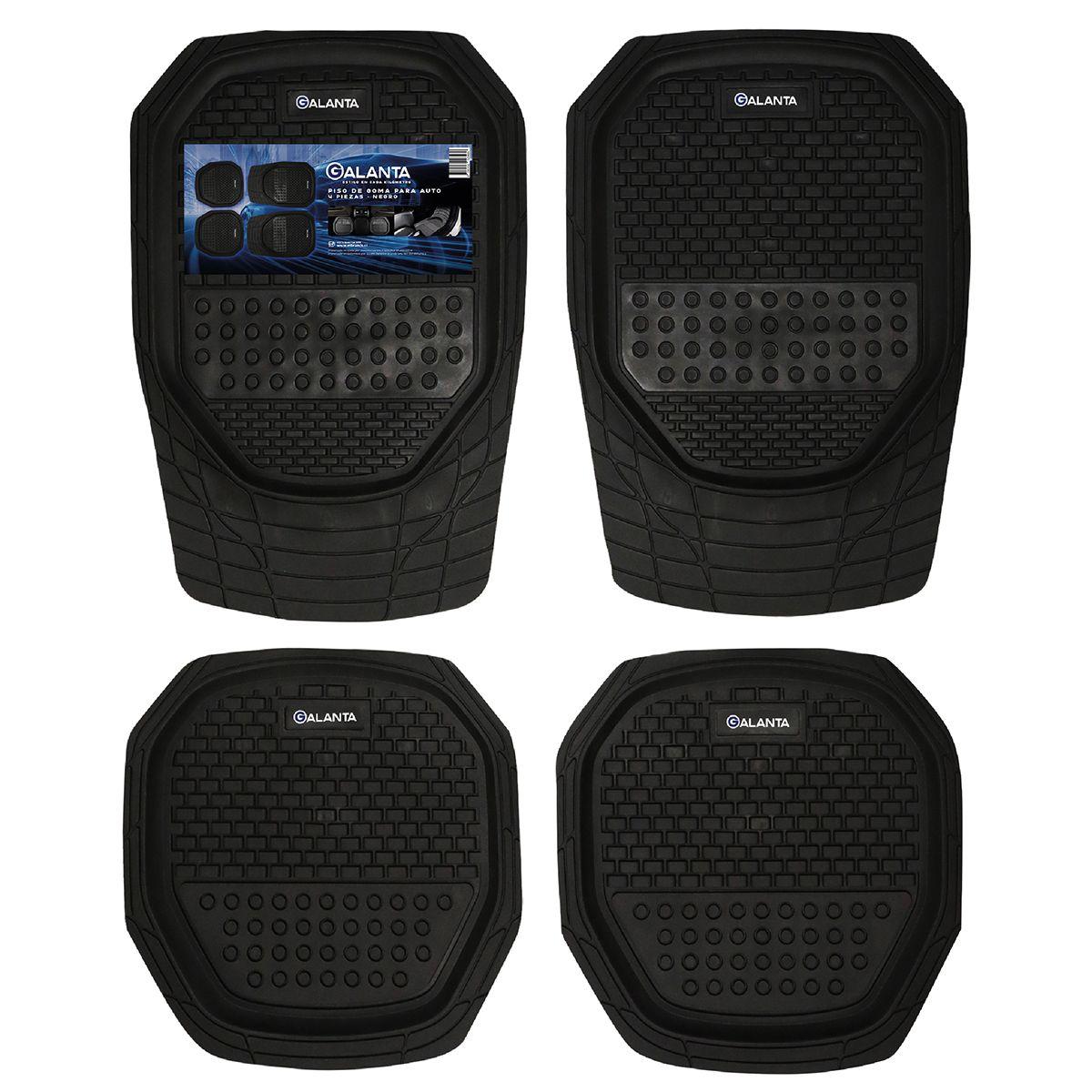 Alfombra 4 Piso de Goma Auto Suv Galanta Universal Ajustable-0