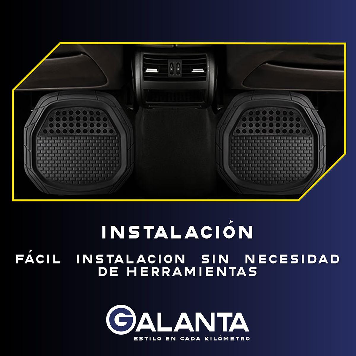 Alfombra 4 Piso de Goma Auto Suv Galanta Universal Ajustable-3