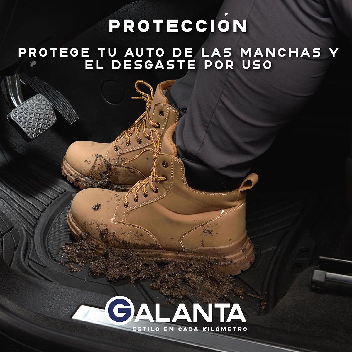 Alfombra 4 Piso de Goma Auto Suv Galanta Universal Ajustable-6