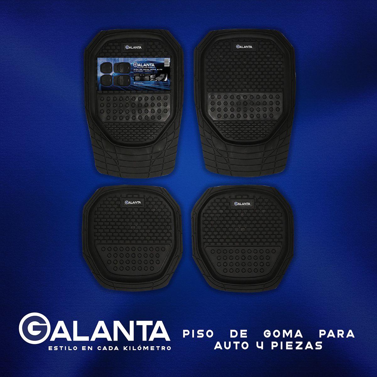 Alfombra 4 Piso de Goma Auto Suv Galanta Universal Ajustable-8