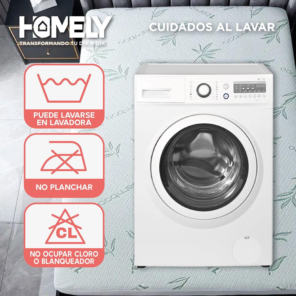 Cubre Colchon Bambu Cobertor Impermeable King-3