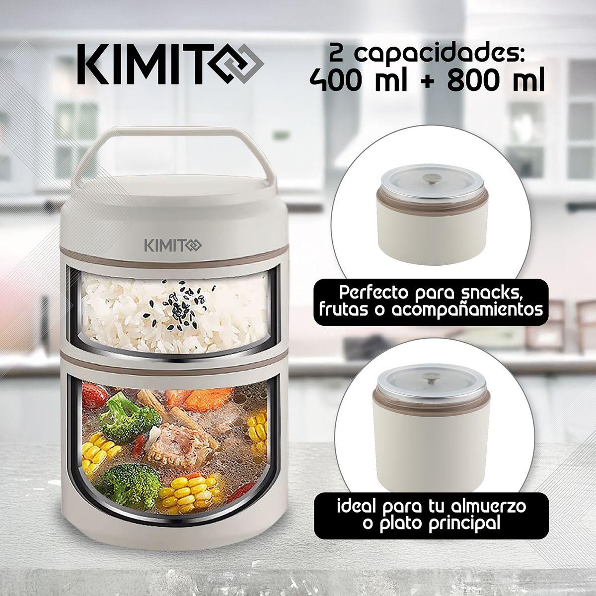 Termo de Comida y Líquido 1200 ml Acero-3