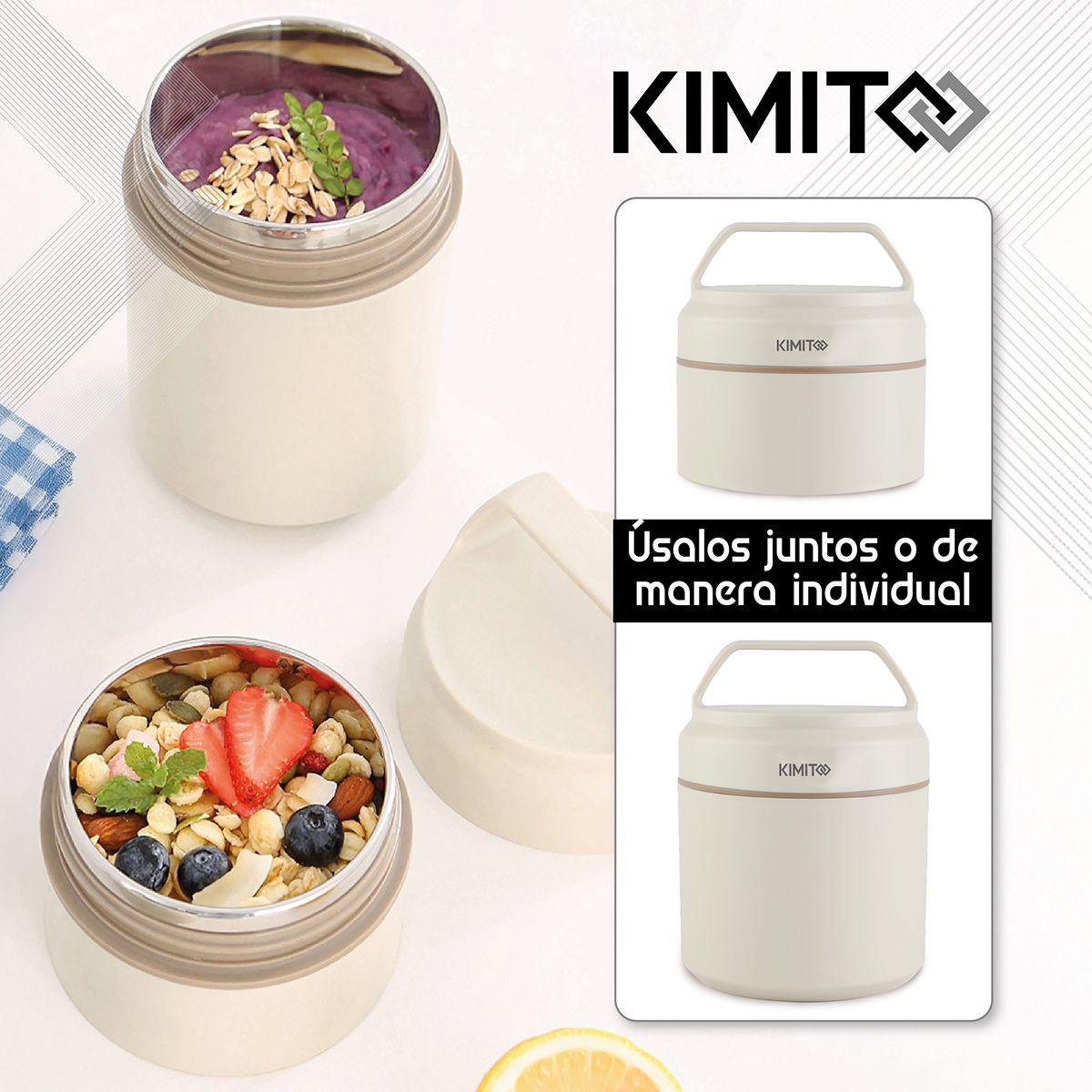 Termo de Comida y Líquido 1200 ml Acero-4