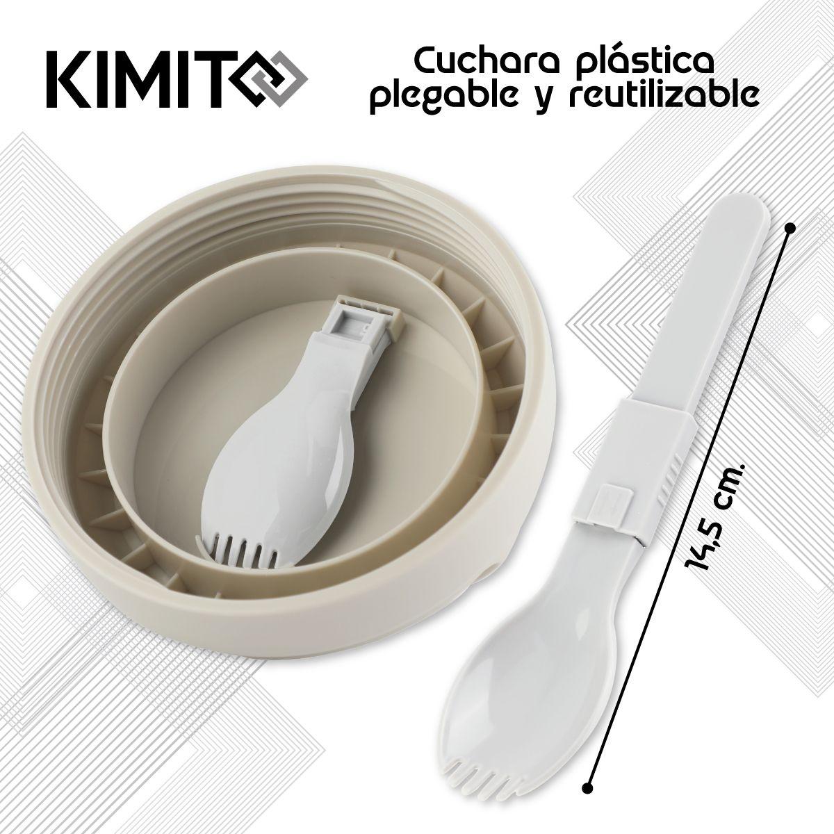 Termo de Comida y Líquido 1200 ml Acero-5