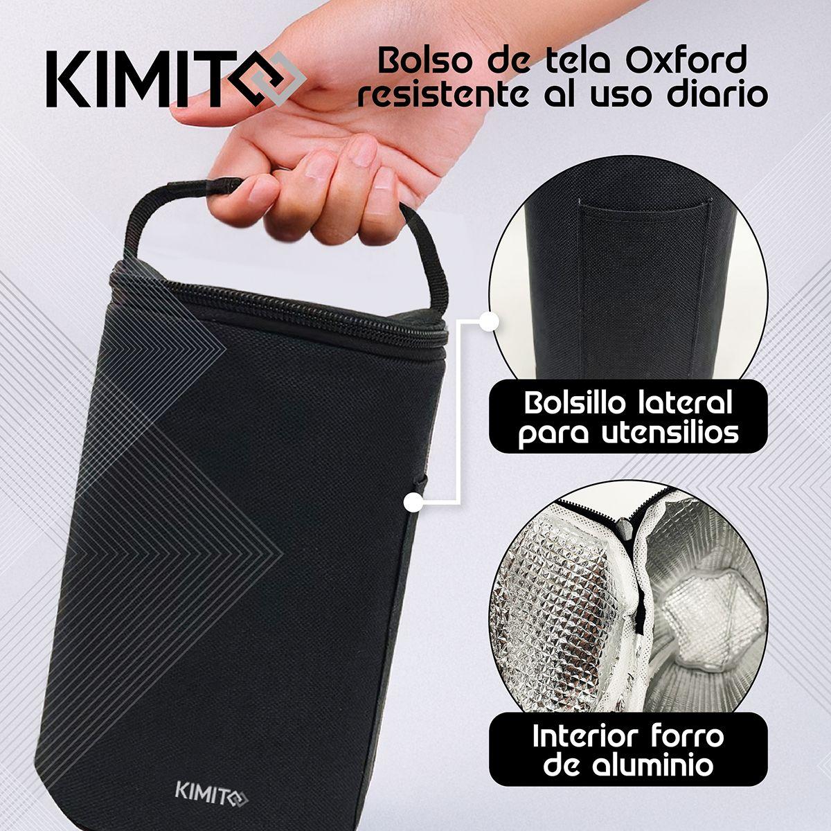 Termo de Comida y Líquido 1200 ml Acero-6
