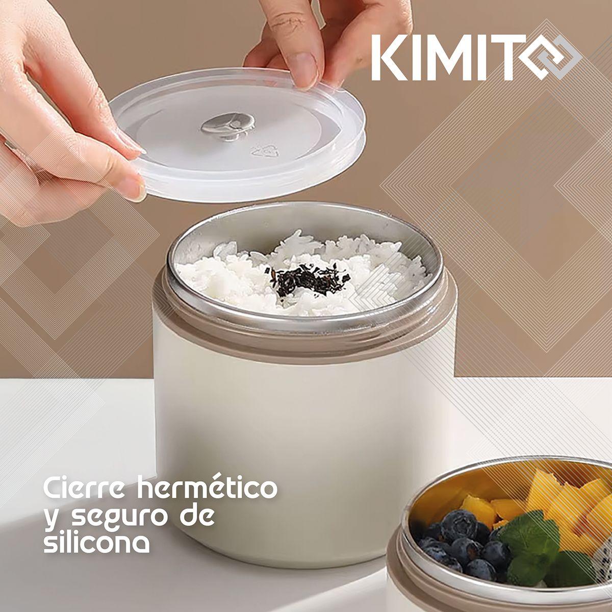 Termo de Comida y Líquido 1200 ml Acero-7