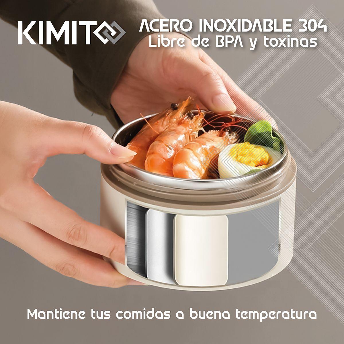 Termo de Comida y Líquido 1200 ml Acero-8