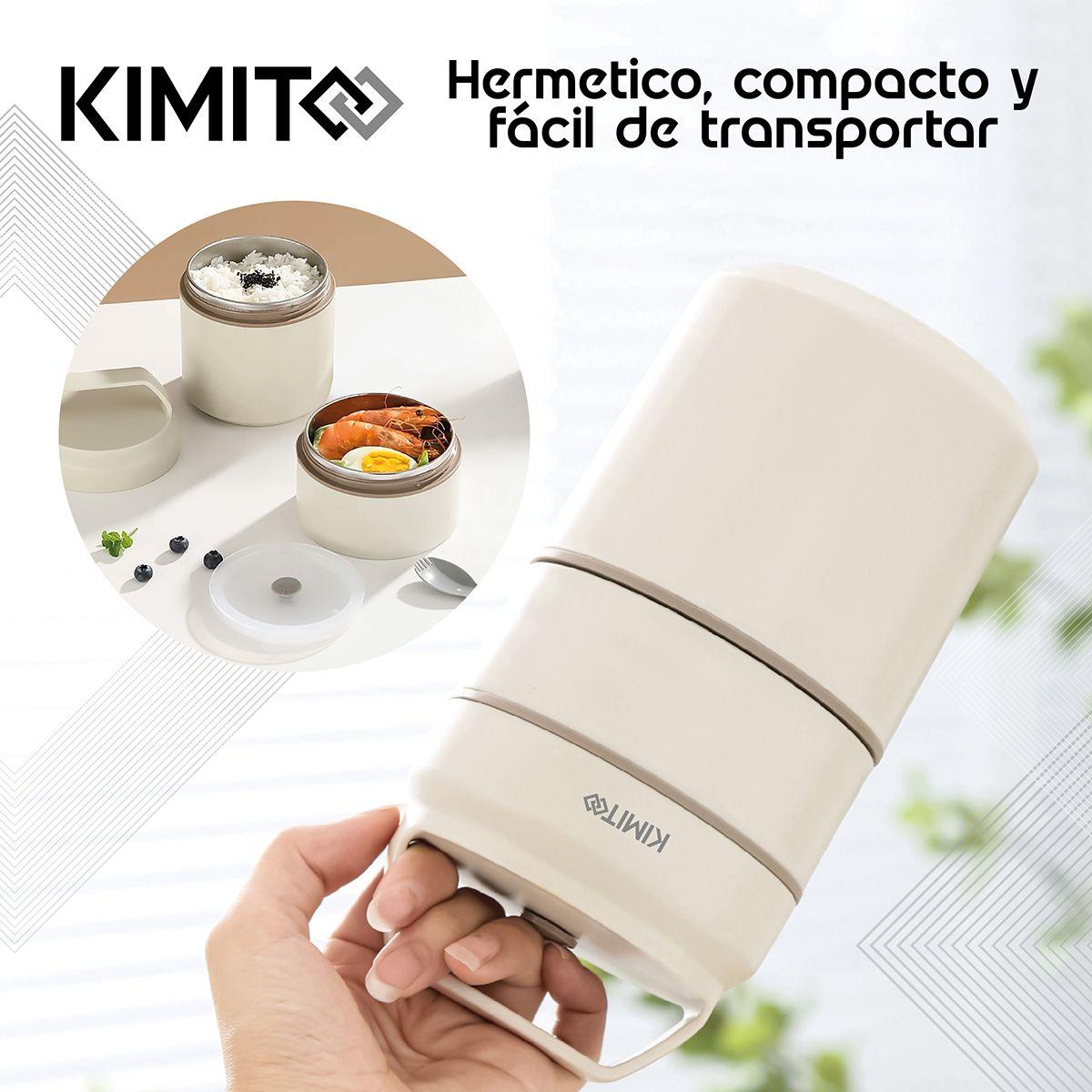 Termo de Comida y Líquido 1200 ml Acero-9