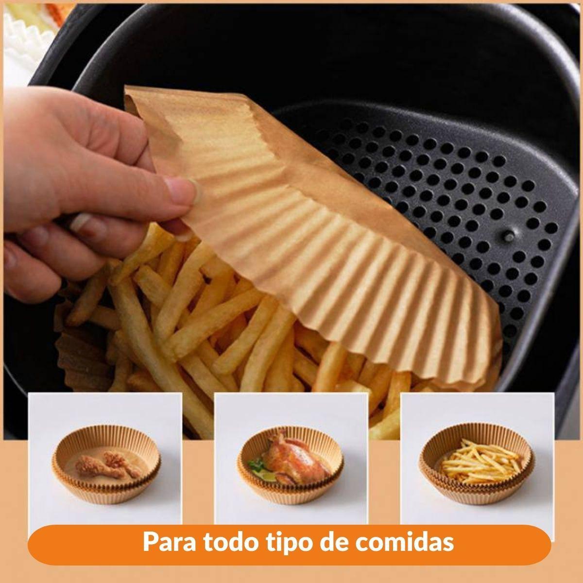 Papel Freidora de Aire Desechable Antiadherente 100 unidades-1