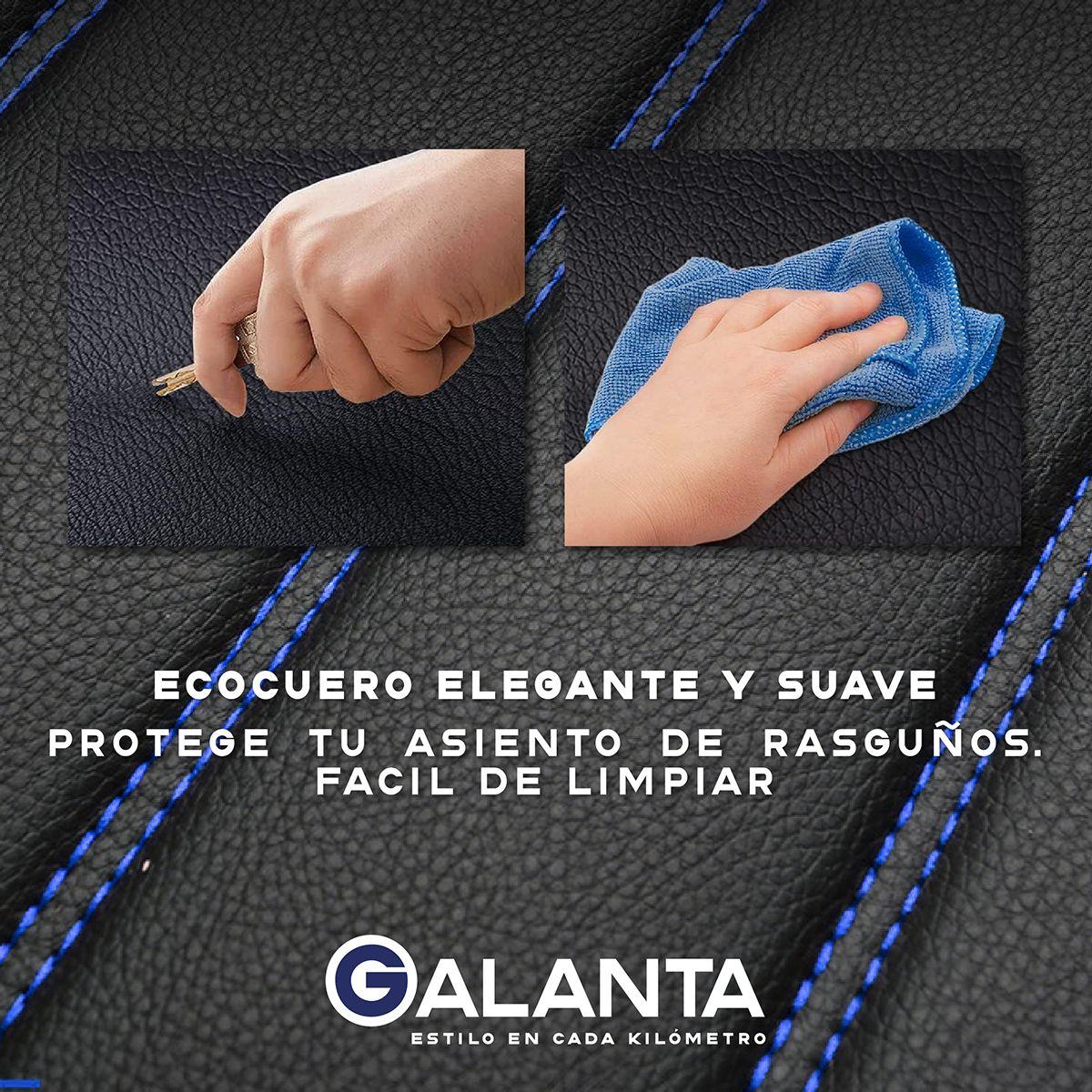Funda Cubre Asiento Galanta Eco cuero Set 5 Asientos Luxury-5