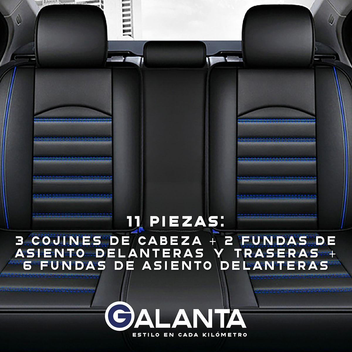 Funda Cubre Asiento Galanta Eco cuero Set 5 Asientos Luxury-2